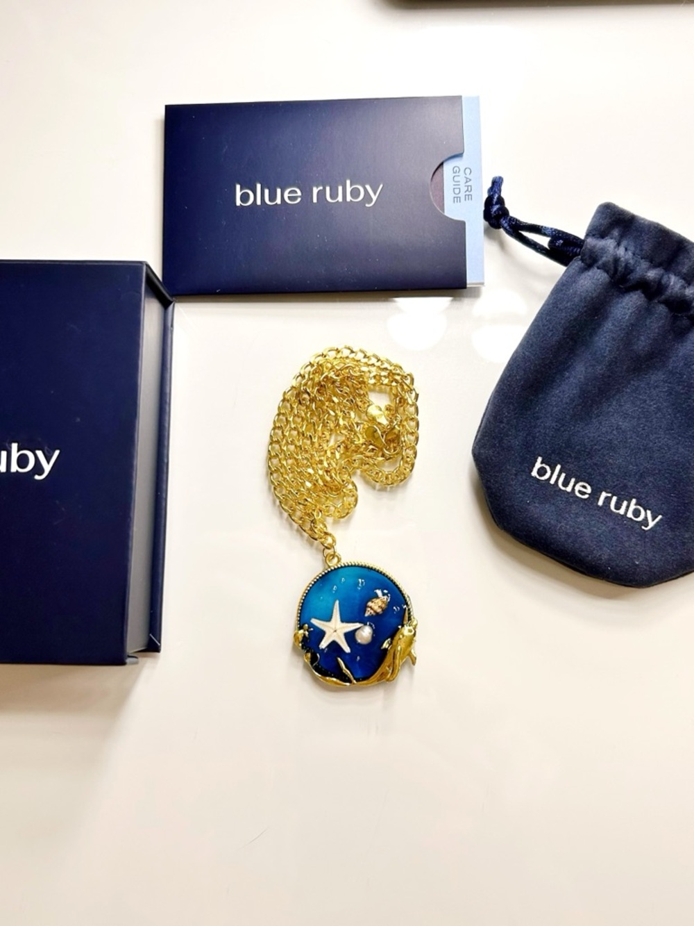 🐬 Ocean Necklace by Blue Ruby 🌊 🐠
